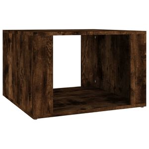 vidaXL Нощна масичка, опушен дъб, 57x55x36 см, инженерно дърво
