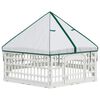 vidaXL 6 панелна играчка за кучета 177,5 x 154,5 x 112 см Пластмаса