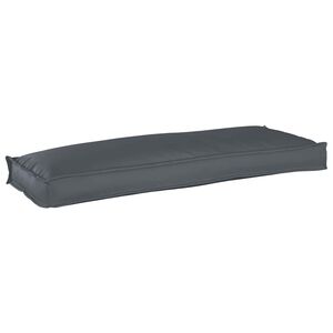 vidaXL Възглавница Антрацит 110 x 40 x 8 см Оксфордска тъкан