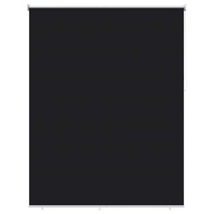 vidaXL Щора за открито с UV защита Черно 100 x 230 см (Ш x В)