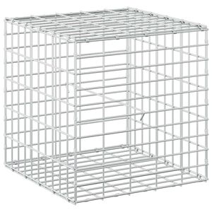 vidaXL Габиони с 3,5 мм тел и 5x10 см мрежа 50x50x50 см