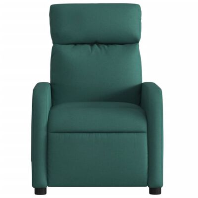 vidaXL Наклоняем стол, тъмнозелен, текстил