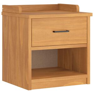 vidaXL Пейка за коридор SANDNES 45x40x50 см, масивна дървесина, бор