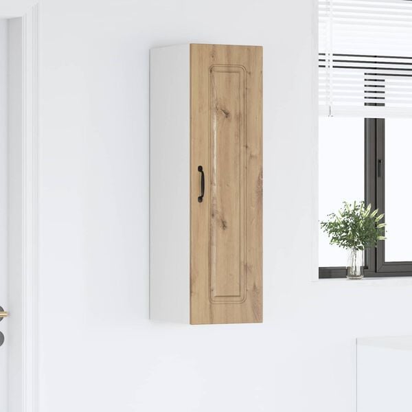 vidaXL Кухненски шкаф Kalmar Дъб 30 x 31 x 100 см Инженерно дърво