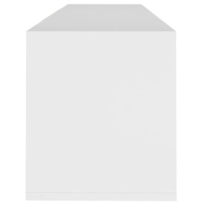vidaXL ТВ шкаф, бял, 120x30x40,5 см, ПДЧ