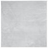 vidaXL Килим HUARTE с къс косъм, мек и миещ се, сив, 120x120 см