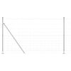 vidaXL Стълб за ограда. Галванизирана 50 x 1,4 м Стомана