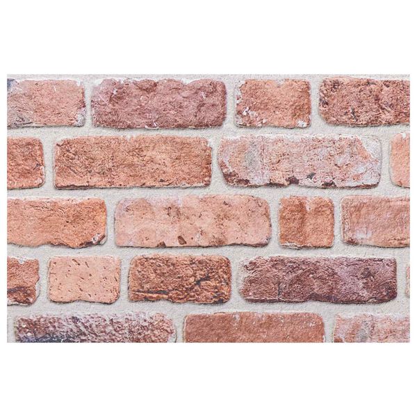 vidaXL Стенни панели 10 pcs Червено 100 x 50 cm EPS пяна