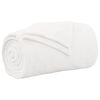 vidaXL Одеала за хвърляне 6 pcs Бяло 220 x 240 cm Мека вълна