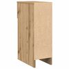 vidaXL Нощно шкафче с чекмедже, дъб артизан, 20x36x60 см