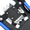 vidaXL 3 в 1 снежни обувки Син и Черен 25 инча Алуминий и HDPE