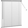 vidaXL Вертикални щори Черно 130 x 110 см Алуминий