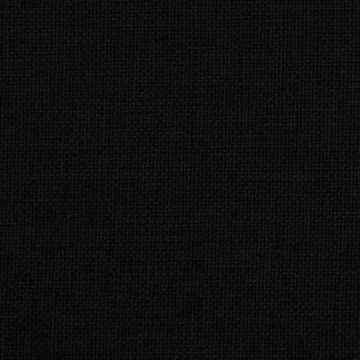 vidaXL Детски диван, черно, 90x53x30 см, текстил