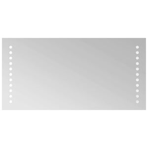 vidaXL LED огледало за баня, 40x20 см