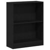 vidaXL Шкаф за книги 60 x 24 x 76 cm Инженерна дървесина Черния дъб