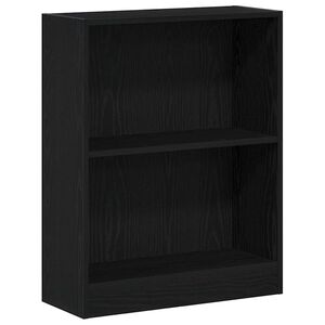 vidaXL Шкаф за книги 60 x 24 x 76 cm Инженерна дървесина Черния дъб