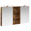 vidaXL Комплект шкафове за баня 3 бр. 110 x 10,5 x 60,5 см
