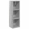 vidaXL Банен стенен шкаф Сиво Сонома 20 x 16 x 62,5 см