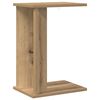 vidaXL Крайна масичка Дъб 35 x 25 x 50 см Инженерна дървесина