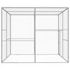 vidaXL Клетка за котки 3x3x2,5 м поцинкована стомана