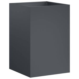 vidaXL Градинска саксия Антрацит 40 x 40 x 60 cm