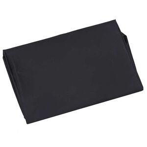 vidaXL Покривало за градинска количка, черно, 81x41x21 см, текстил