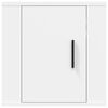 vidaXL ТВ шкафове със стенен монтаж, 2 бр, бели, 40x34,5x40 см