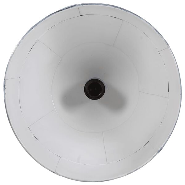 vidaXL Лампа за таван 25 W, черна, 29x18x85 см, E27