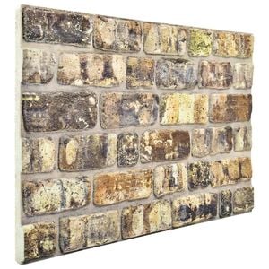 vidaXL Стенни панели 10 pcs Многоцветен 100 x 50 cm EPS пяна