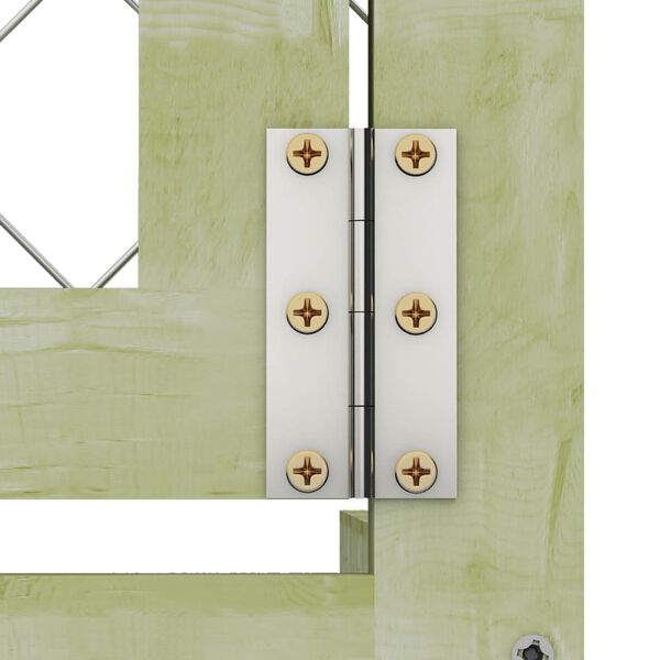 vidaXL Кокошарник 800x400x200 см импрегниран бор масив