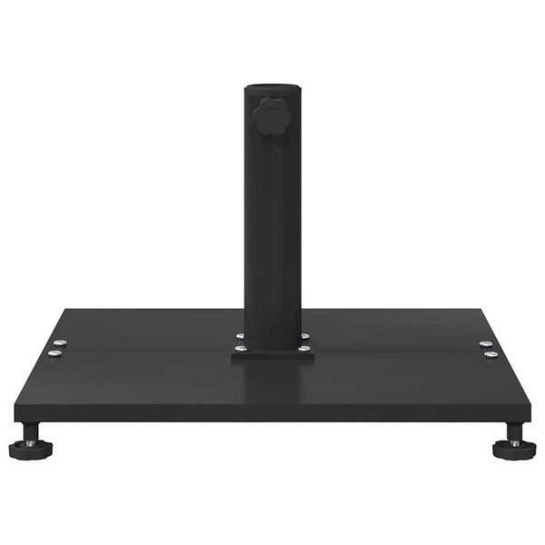 vidaXL Основа за чадър Черно 45 x 45 x 31 см