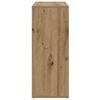 vidaXL Сайдборд, дъб артизан, 60x30x75 см, инженерно дърво