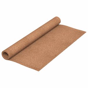vidaXL Коркова ролка Кафяво 100 x 800 x 0,8 см Корк