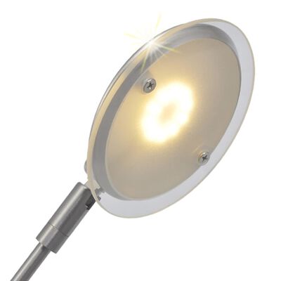 vidaXL затъмняваща се LED подова лампа 25 W