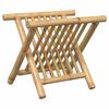 vidaXL Поставка за списания 42x30,5x34,5 см бамбук