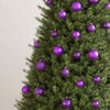 vidaXL Комплект коледни топки, 100 бр, лилави