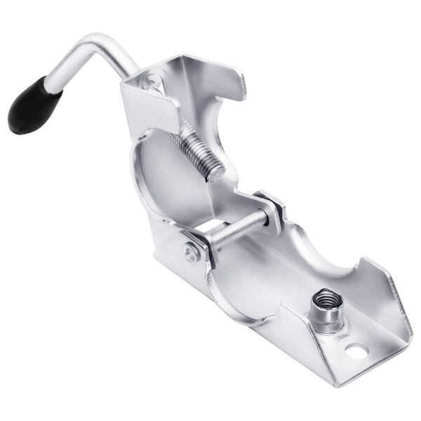 vidaXL Скоба за опорно колело 13,5x6,5x14 см поцинкована стомана