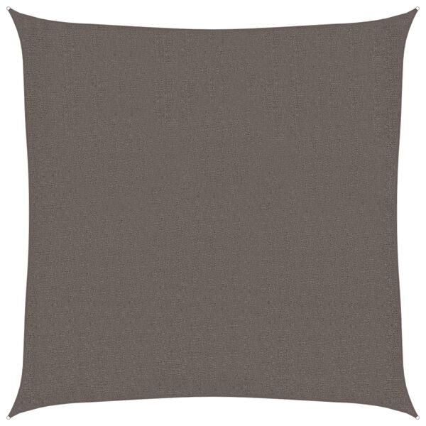 vidaXL Платно-сенник, 160 г/м², антрацит, 3x3 м, HDPE