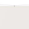 vidaXL Вертикален сенник, бял, 180x800 см, оксфорд плат