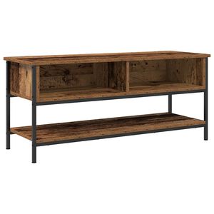 vidaXL Комплект ТВ шкаф 100 x 35 x 45 см Старо дърво