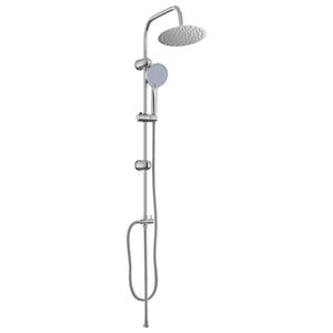 vidaXL Душ система Сребристо 47 x 20 x 95 см Неръждаема стомана