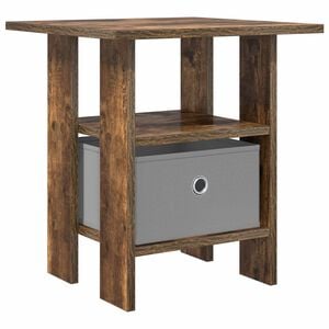vidaXL Нощно шкафче Димян дъб 41 x 40 x 45 см Инженерна дървесина