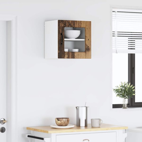 vidaXL Кухненски шкаф Старо дърво 40 x 31 x 40 см Инженерно дърво