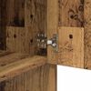 vidaXL Служебен шкаф Старо дърво 97 x 29 x 75 см Инженерно дърво