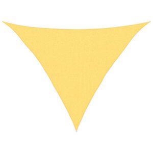 vidaXL Платно-сенник, 160 г/м&sup2;, бежово, 2,5x2,5x3,5 м, HDPE