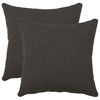 vidaXL Калъфка за възглавница 2 pcs HEERLEN Тъмносиво 35 x 35 cm Букле