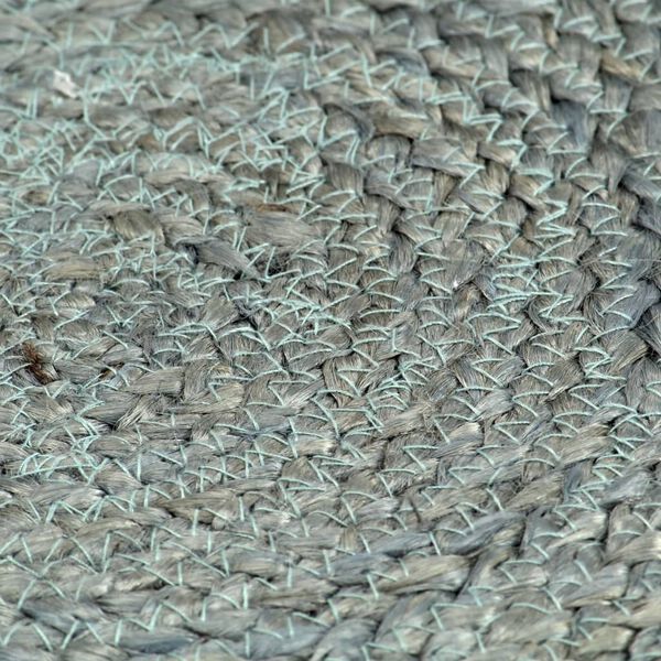 vidaXL Подложки за хранене, 4 бр, маслиненозелени, 38 см, кръгли, юта