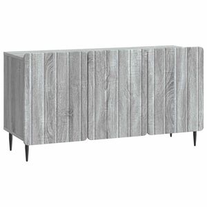 vidaXL ТВ шкаф Сива сонома 99 x 34,5 x 52 см Инженерна дървесина