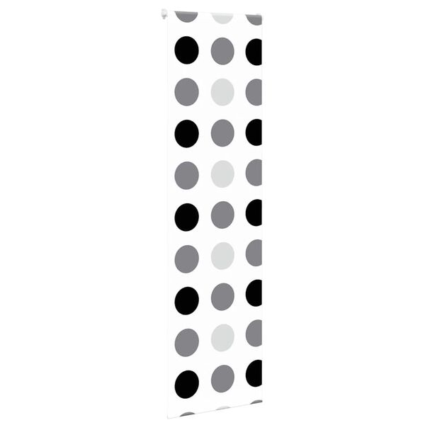 vidaXL Ролетна щора за баня 60x240 см Ширина на плата 56 см