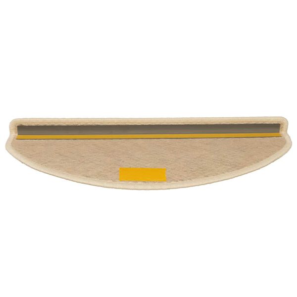 vidaXL Самозалепващи стелки за стълби вид сизал 30бр 65x21x4 см